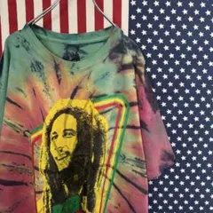 ボブ・マーリー タイダイTシャツ 【XL】 BOB MARLEY