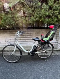 【東京引取希望】中古　電動自転車　前後子乗せ　PAS Raffini 楽天市場】電動自転車 中古（機能（自転車）チャイルドシート