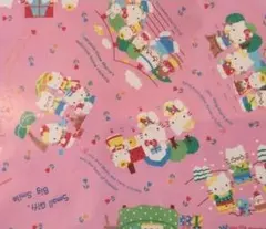 再販！美品！サンリオ包装紙 （昭和レトロ）キティちゃん5枚セット