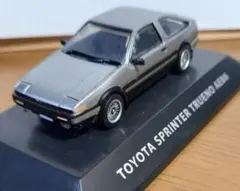 中古ミニチュア模型　TOYOTA SPRINTER TRUENO AE86