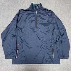 SupremeサンプリングNIKE ナイロンジャケット Mサイズ ネイビー - メルカリ