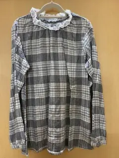 チェックシャツ ブラウス