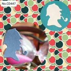 《探偵》　カッティングダイ　-No.CD447-