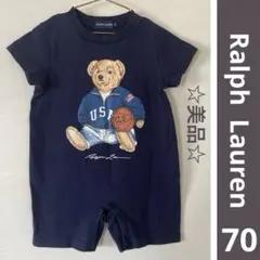 Ralph Lauren ☆日本製☆ ポロベアロンパース　size 70