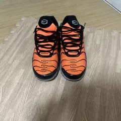 Nike エアマックスプラスオレンジ/ブラック/パープル