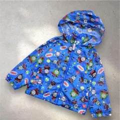 きかんしゃトーマス ジャンバー 青系 キッズ 100cm ジャンバー