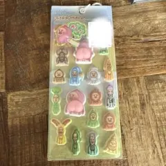 【公式】こびとづかん スペシャル もっちもち シール クーリア 公式 おしり