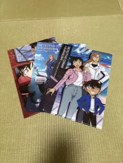 くら寿司　コナン　クリアファイル３枚セット