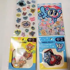 ナルミヤキャラクターズ◎キラキラシールブック&フレークシール&ぷっくりシール