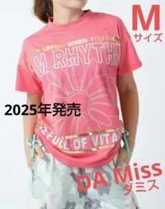 DA Miss ピンク Tシャツ Mサイズ エクササイズ　フィットネスウェアのサムネイル