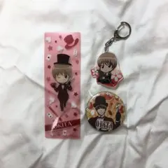 銀魂  沖田総悟 マジシャンアート缶バッジ ぎゅぎゅっとアクリルキーホルダー