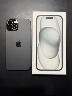 iPhone15 ブラック 本体 美品