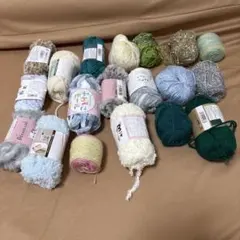 毛糸セット 多色・素材豊富