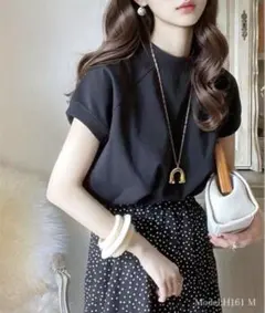 クラシカルエルフ　モックネックTシャツ　M