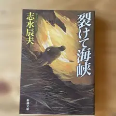 清水辰夫　裂けて海峡