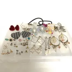 【お値下げ中】ピアス イヤカフ ヘアゴム おまとめ売り