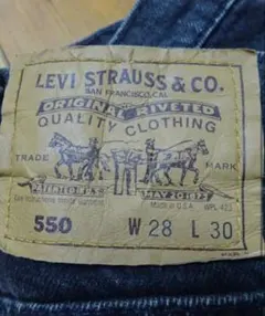 90'sLevi's 550 デニムパンツ USA製 W28 L30ビンテージのサムネイル