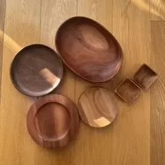 木のお皿　セット
