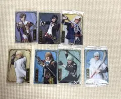 刀剣乱舞 ウエハース カード 7枚セット