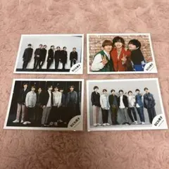 なにわ男子 公式写真 4枚セット
