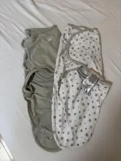 SwaddleMe スワドル　グレーと星柄