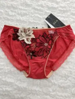 最終お値下げ　新品未使用　ワコール　サルート花柄ブラジャーショーツセット サルート ワコール 02G ブラジャー単品 P-upタイプ GHIカップ