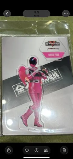 全スーパー戦隊展　アクリルスタンド　ワシピンク