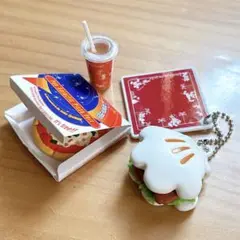 東京ディズニーリゾート　パークフード　ミニチュアストラップ　セット ディズニー パークフード ミニチュアコレクション ストラップ