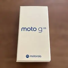 【新品・未開封】moto g05 ミスティブルー