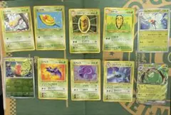 ポケモンカード 草タイプ　10枚セット