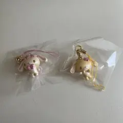 シュガーバニーズ トレーディングマスコットストラップ しろうさ はなうさ