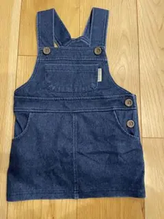 女の子、80 デニム風、オーバーオール、スカート