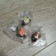 銀魂　ガチャガチャ　めじるしアクセサリー 神威　神楽　月詠