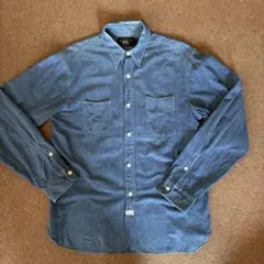 【美品】RRL ダブルアールエル シャンブレー デニム シャツのサムネイル