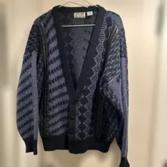 CITY STREETS カーディガン L ネイビー系