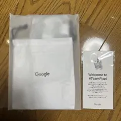 新品未使用GooglePixel 8 pro購入特典 ポーチ 巾着 ピンバッジ