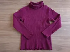 ever closet リブメロウタートルネック 110cm