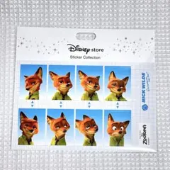 ディズニーストア ズートピア ニック 証明写真風 プリクラ風