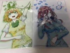 五等分の花嫁　Ani-Art クリアファイルA4 2枚セット