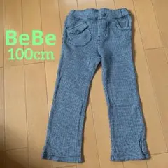 Bebe 柄ズボン　男の子　100cm