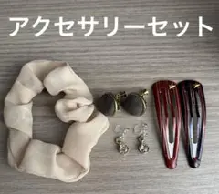 アクセサリーセット（シュシュ・イヤリング・ヘアピン）