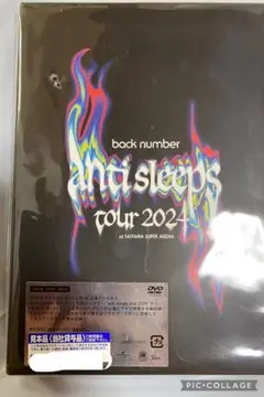 back number anti sleeps tour 2024 DVD