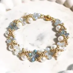 もちまる様 ビーズ ブレスレット2点