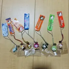激レア】ご当地キティ 根付 ストラップ 3点セット 北海道 大阪 難波