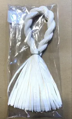 しめ縄ルック（ホワイト ）約25cm