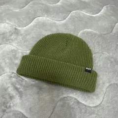 HUF ビーニー　カーキ