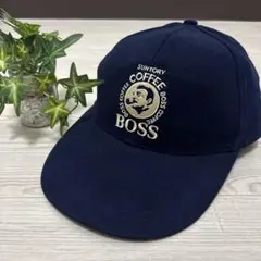 ヴィンテージ サントリー ボス BOOS キャップ 調節可能 希少 送料込み