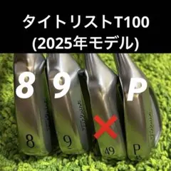 タイトリスト Titleist T100 アイアン 8 9 Pのサムネイル