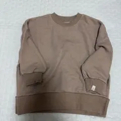 美品koko kids ベージュ クッキーmtm トレーナー XS 80cm