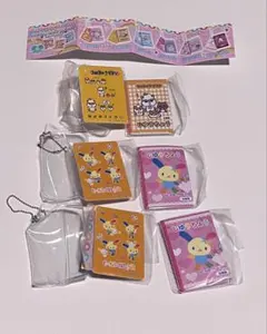 サンリオ じゆうちょう下じきセットチャーム2 ガチャ　ウサハナ コロコロクリリン